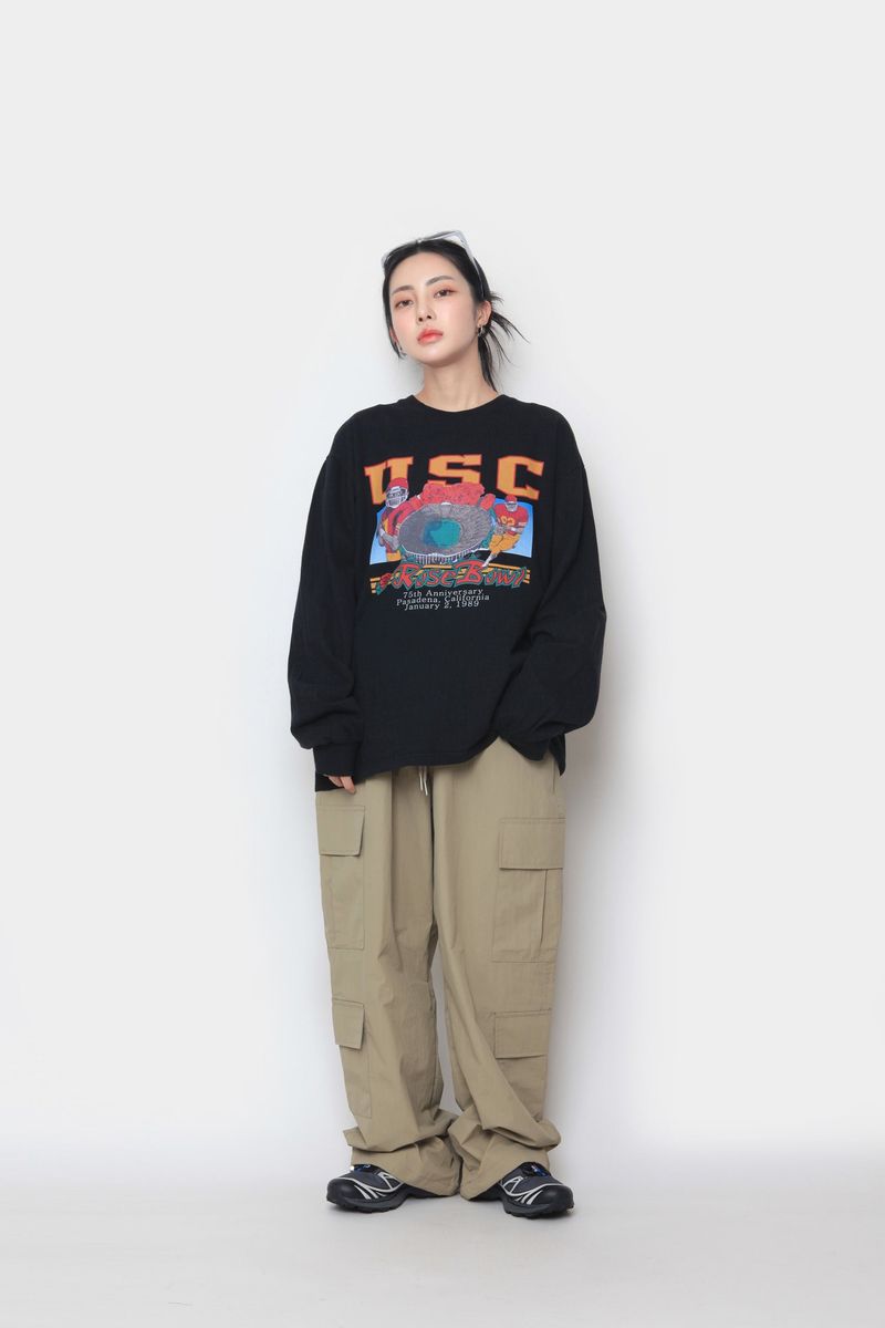 Nylon Multi-Cargo Pants
