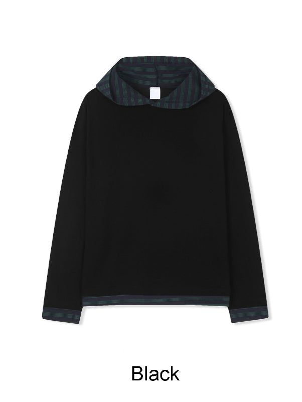 Aaron layered hoodie