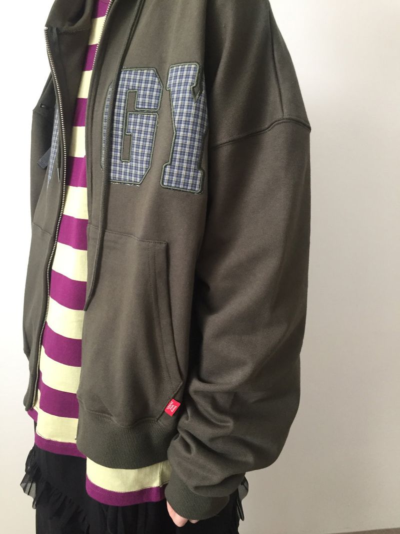 YWD DUGY HOODIE ZIP-UP