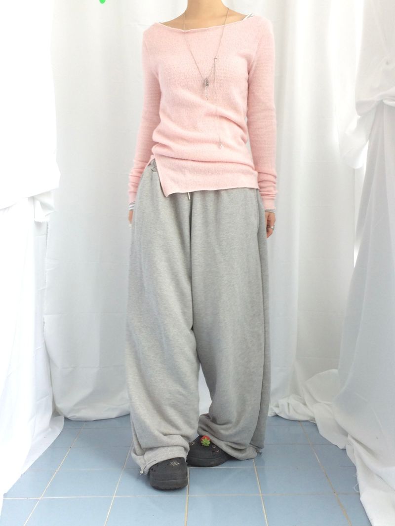 loose fit basic jogger pants
