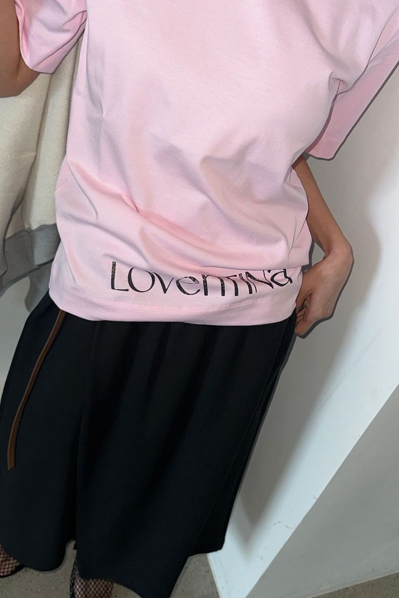 MULTI PRINTING TEE_PINK