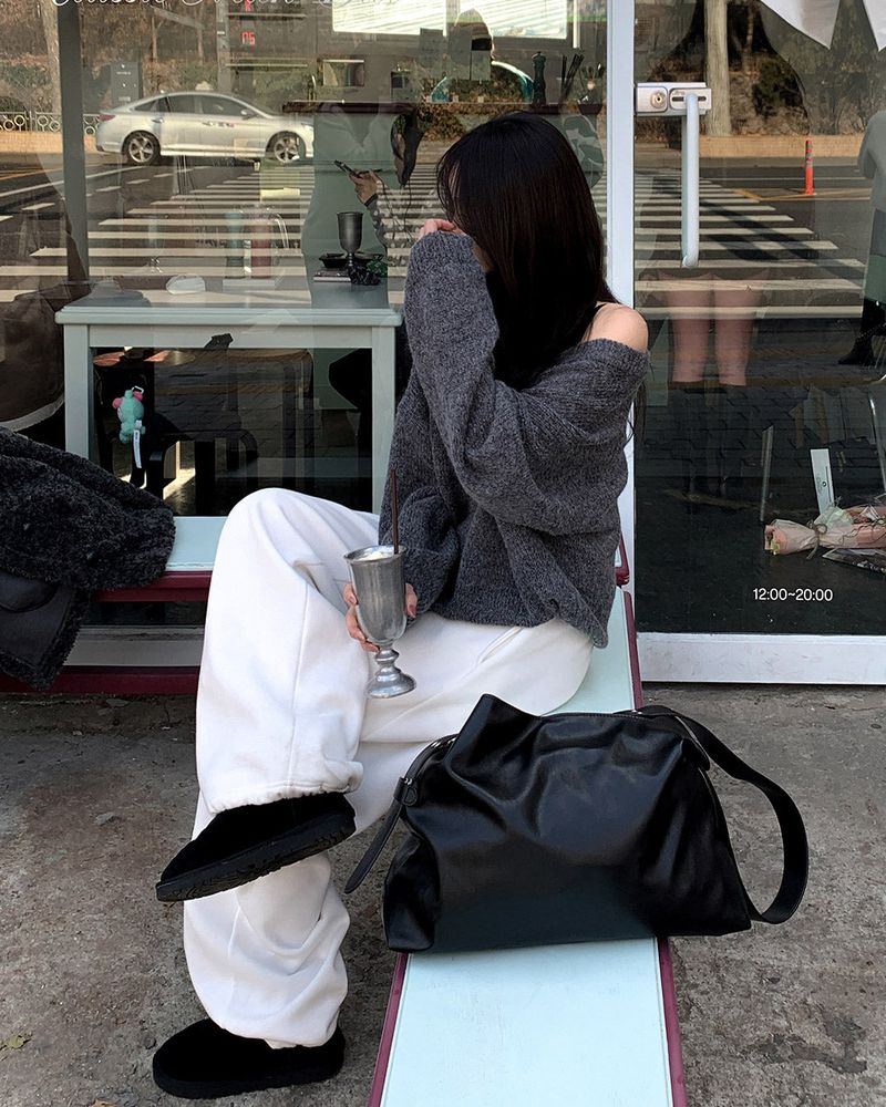 Waydon Leather Shoulder Bag