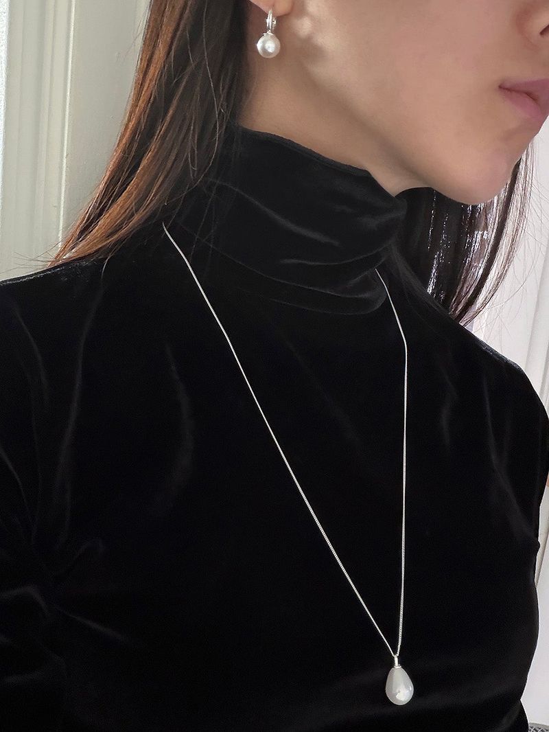 [925silver] Mate necklace