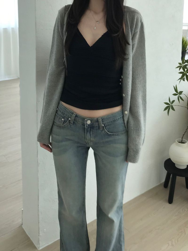 Reed Mohair Cardigan (2 colors)