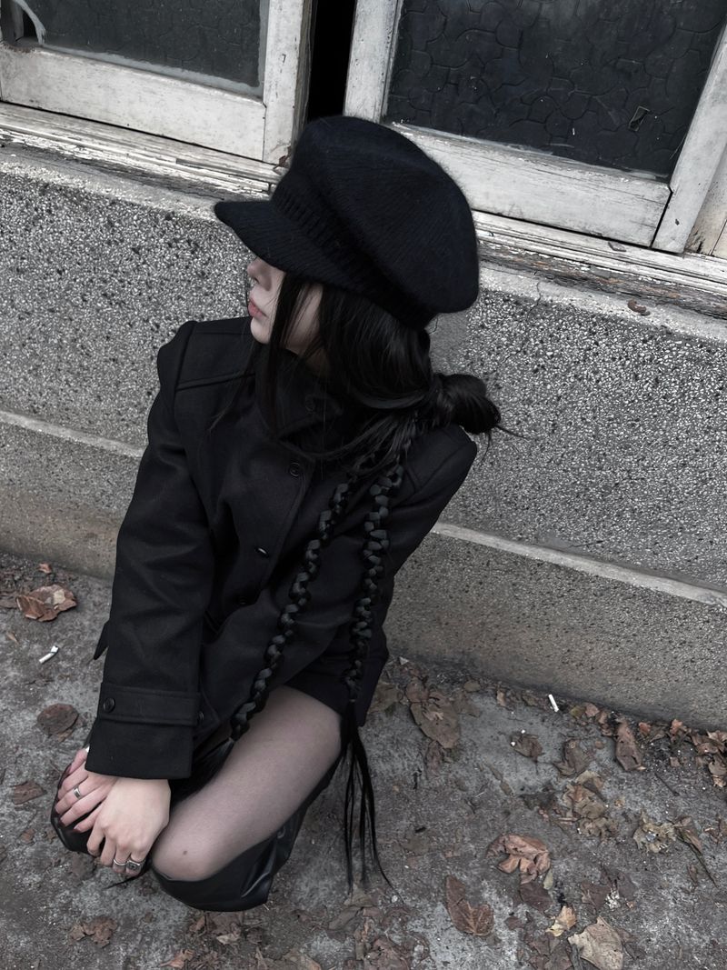 URBAN UNIQUE（アーバンユニーク）の「ソフトニットベレーキャップ (2color)（帽子）」