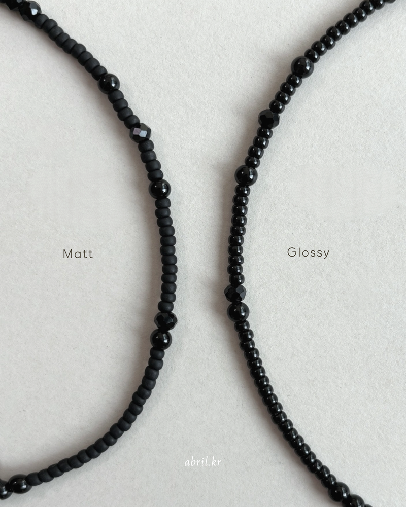 [Matt] Heart Dot Necklace