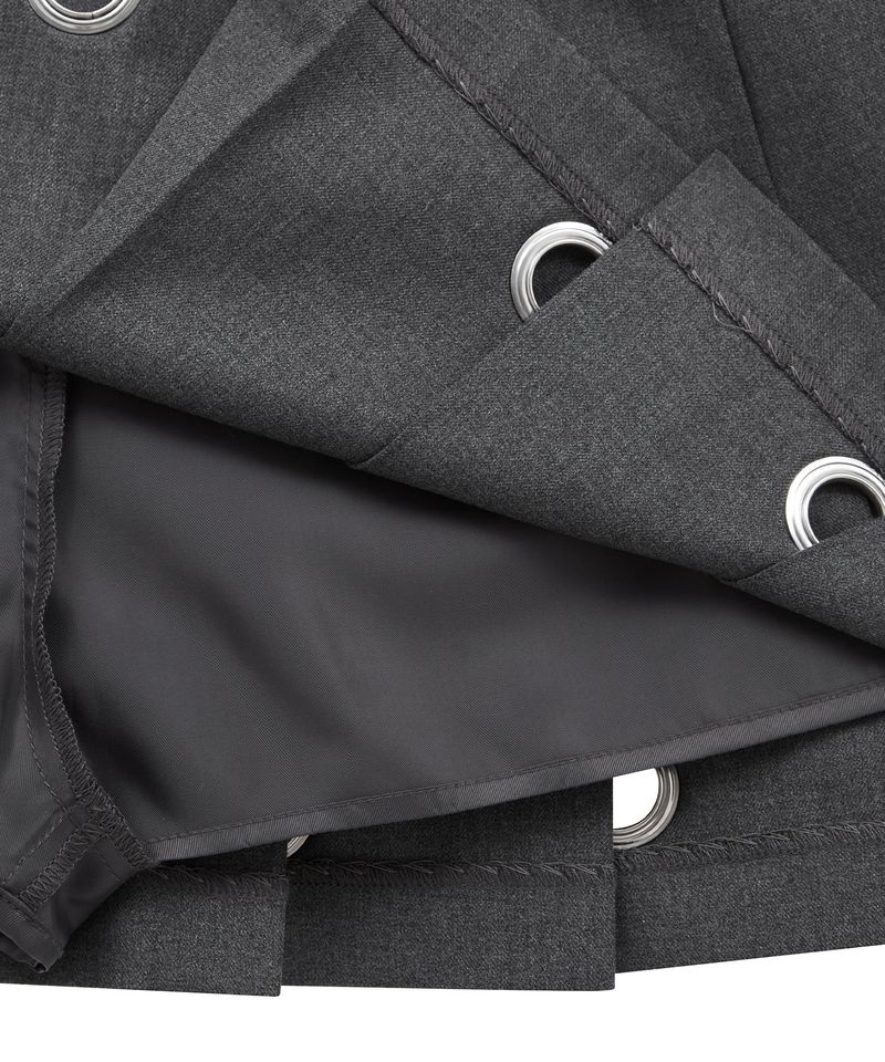 eyelet skirt (grey)