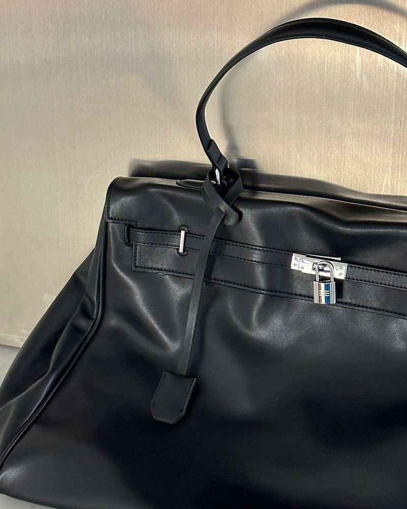Lock set tote & cross big bag