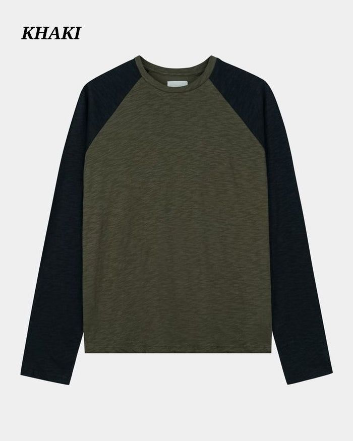(UNISEX) Slub Raglan Long Sleeve