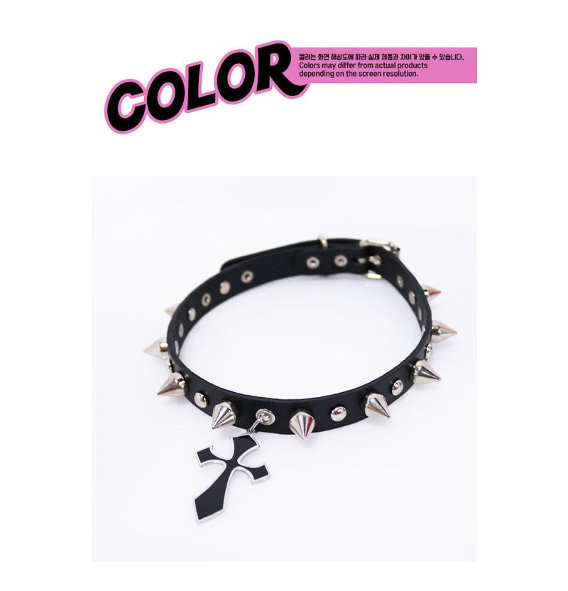 spike cross choker