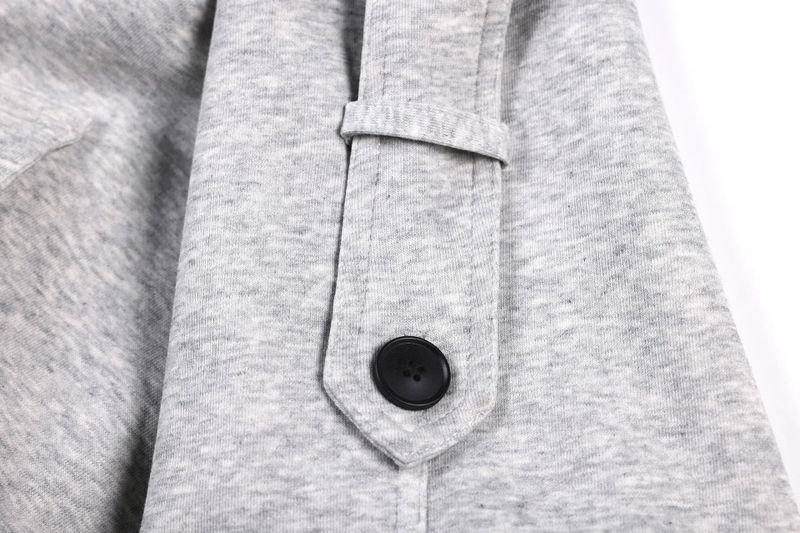 Eloise Sweat Trench Jacket