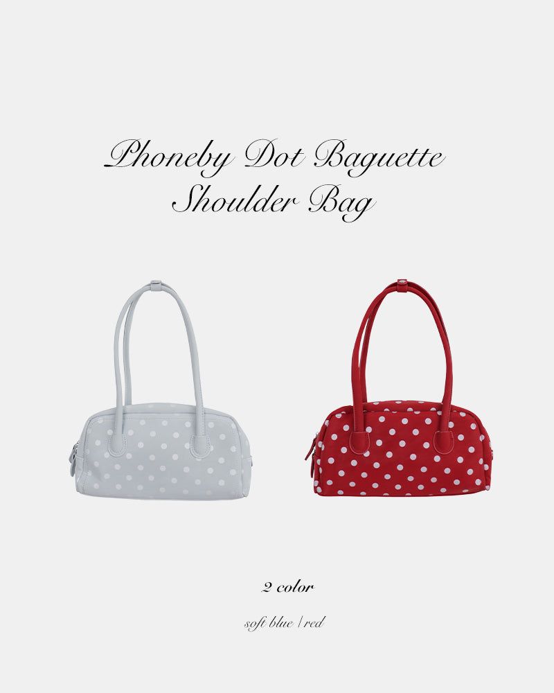 WONDER WONDER（ワンダーワンダー）の「Phoneby Dot Baguette Shoulder Bag（Bags）」