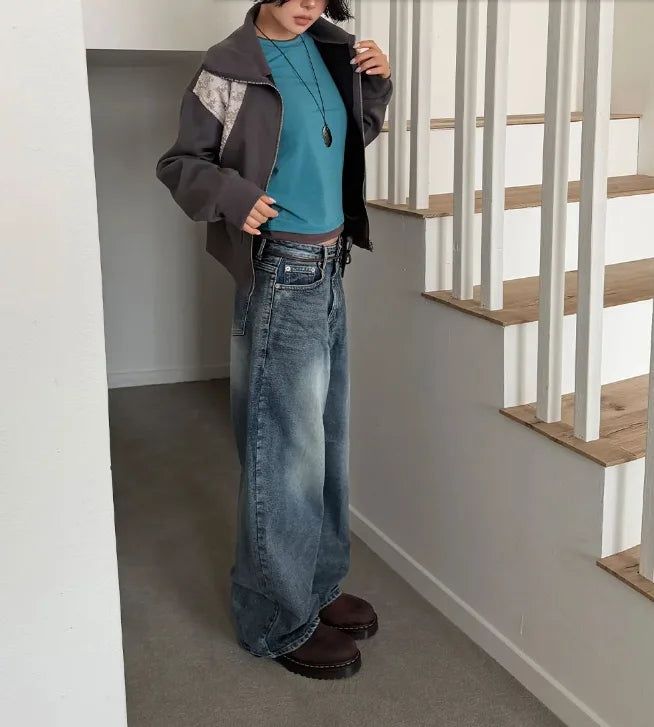 DEEP WASHED DENIM