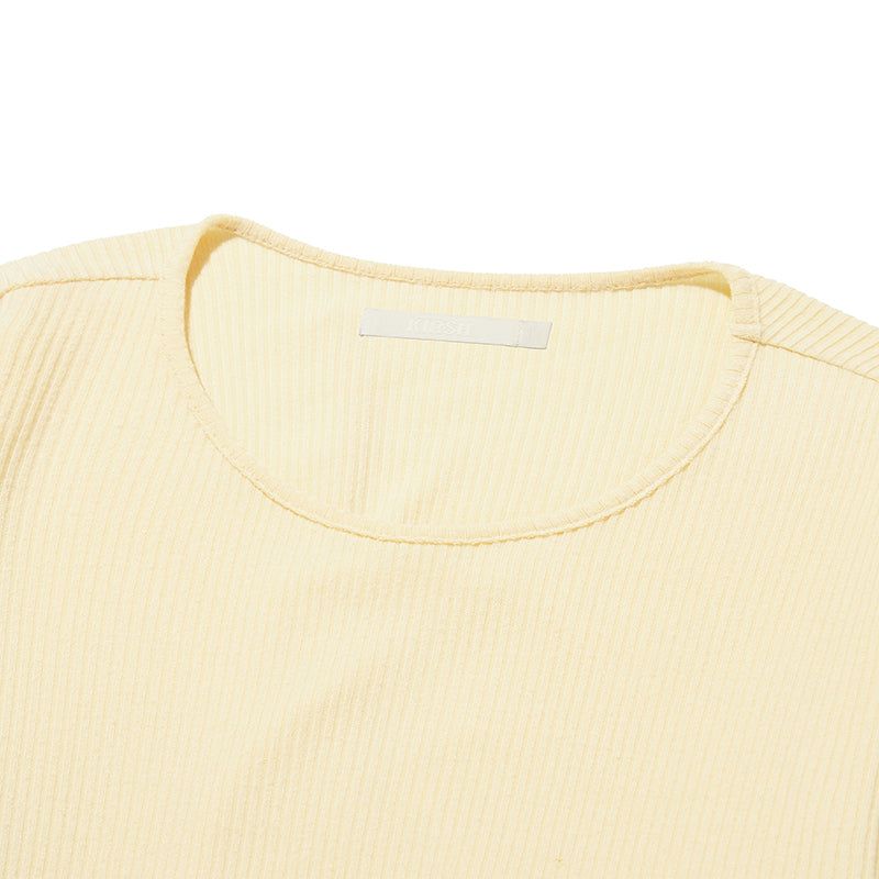 COLLECTION BACK OPEN LONG SLEEVES [YELLOW]