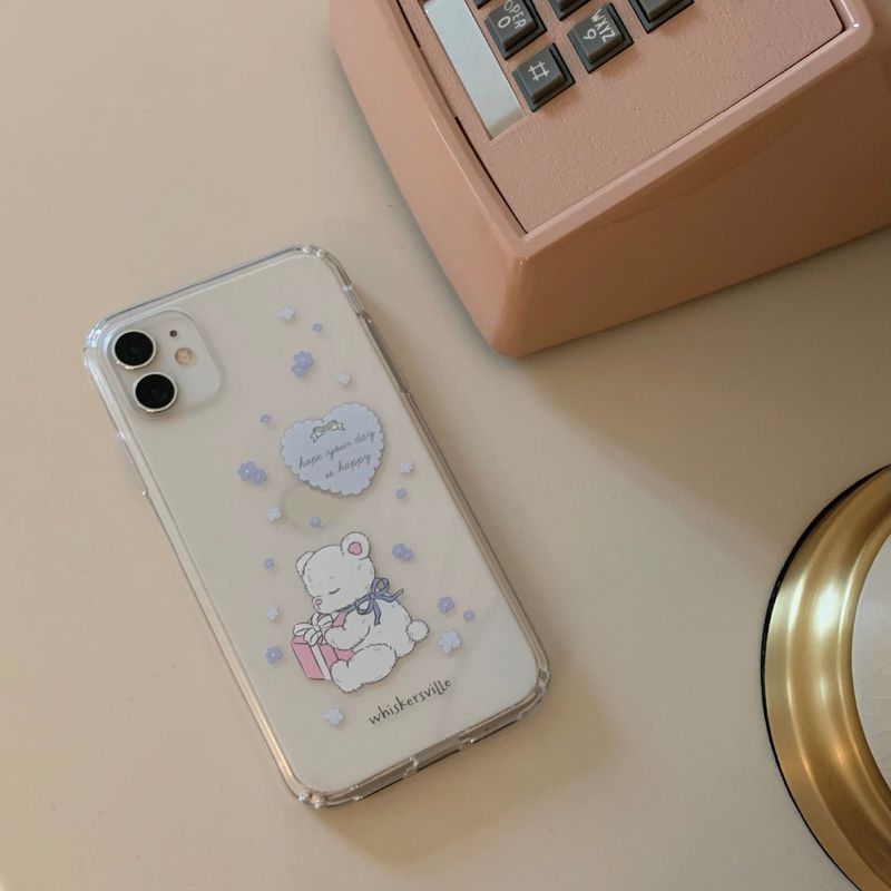 [MADE]Vanila Bear Jelly Hard Case