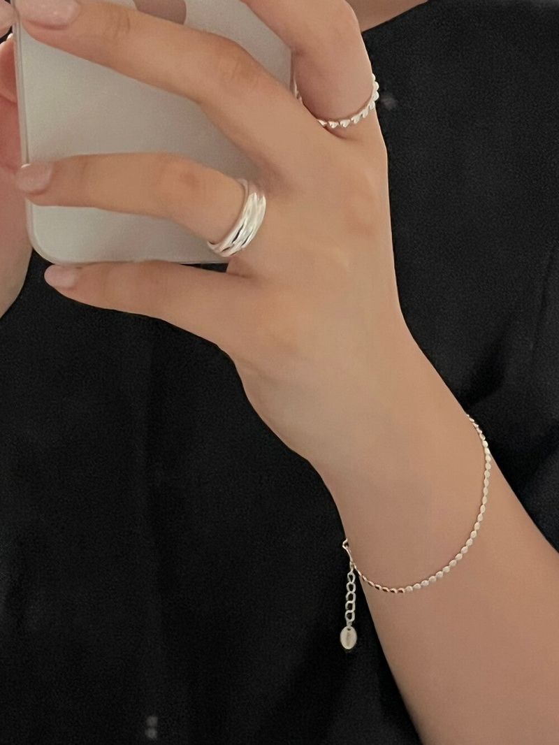 (silver925) Volume open ring