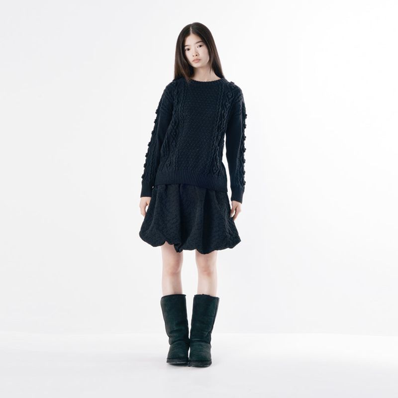 Soft popo knit 001