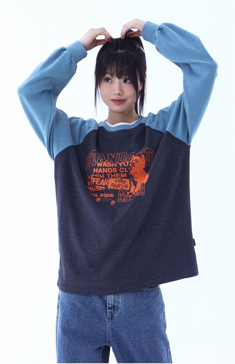 FEAR CAT Raglan Long Sleeves(SNSSTD-0109)