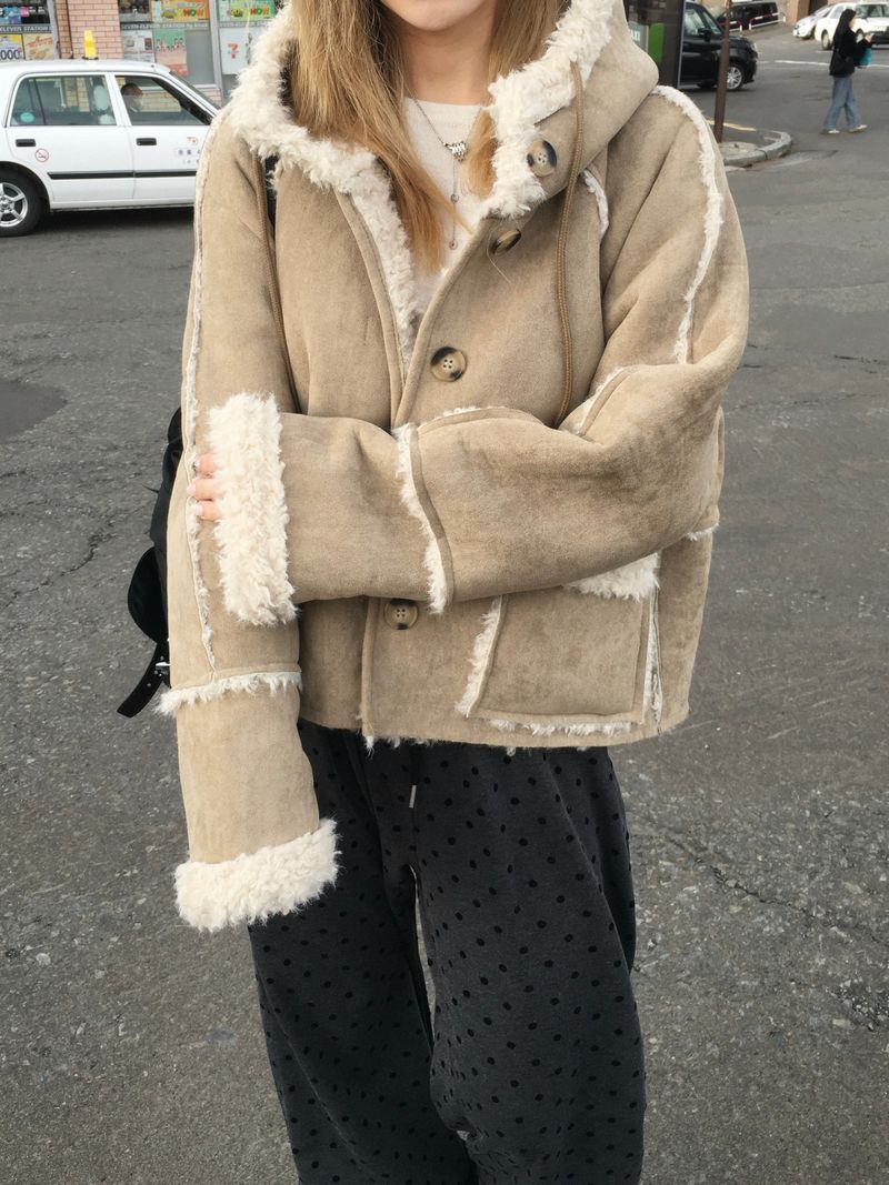 Camel Crop Suede Fur Mustang (2c)