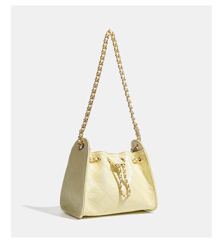 Premium Crocodile Pattern Chain Square Bag - Luxurious Crocodile Pattern Bag