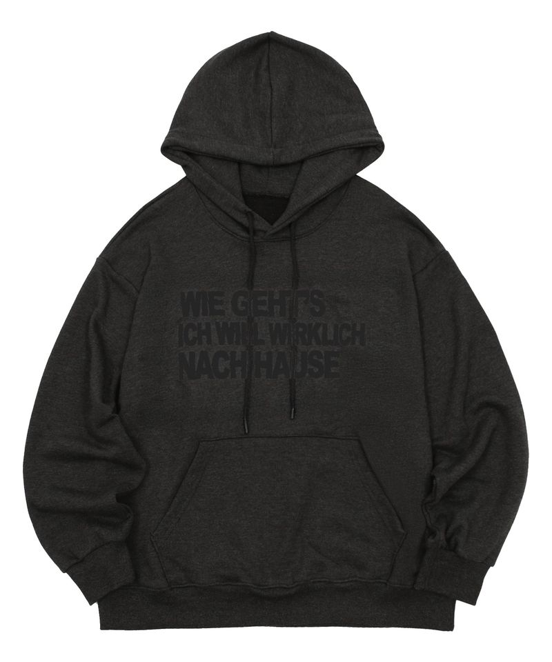 BP2 DISORDER（ビーピートゥーディスオーダー）の「 BPT Nach Hause Hoodie Charcoal（Tops）」
