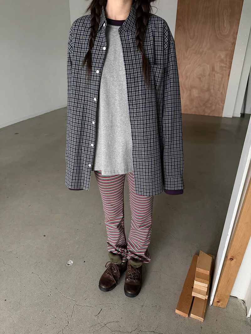 cosy check shirt