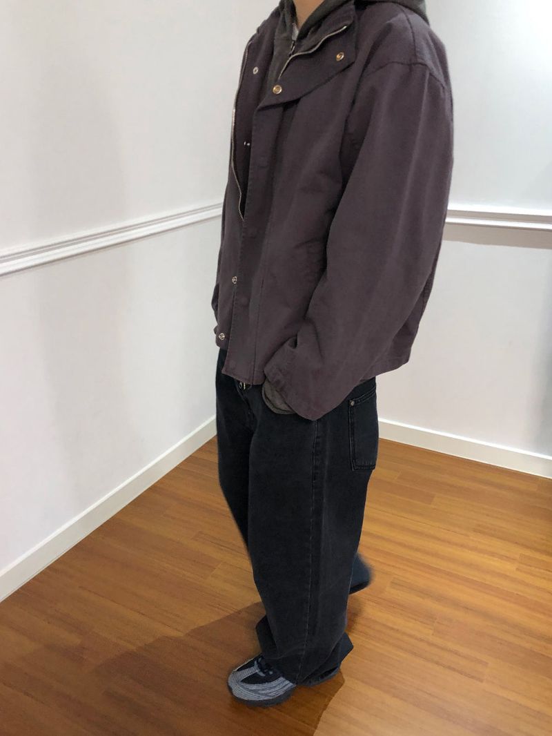 WASHED SHORT FIELD JACKET