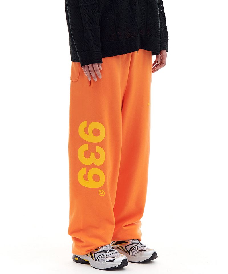 939 ロゴスウェットパンツ (ORANGE)