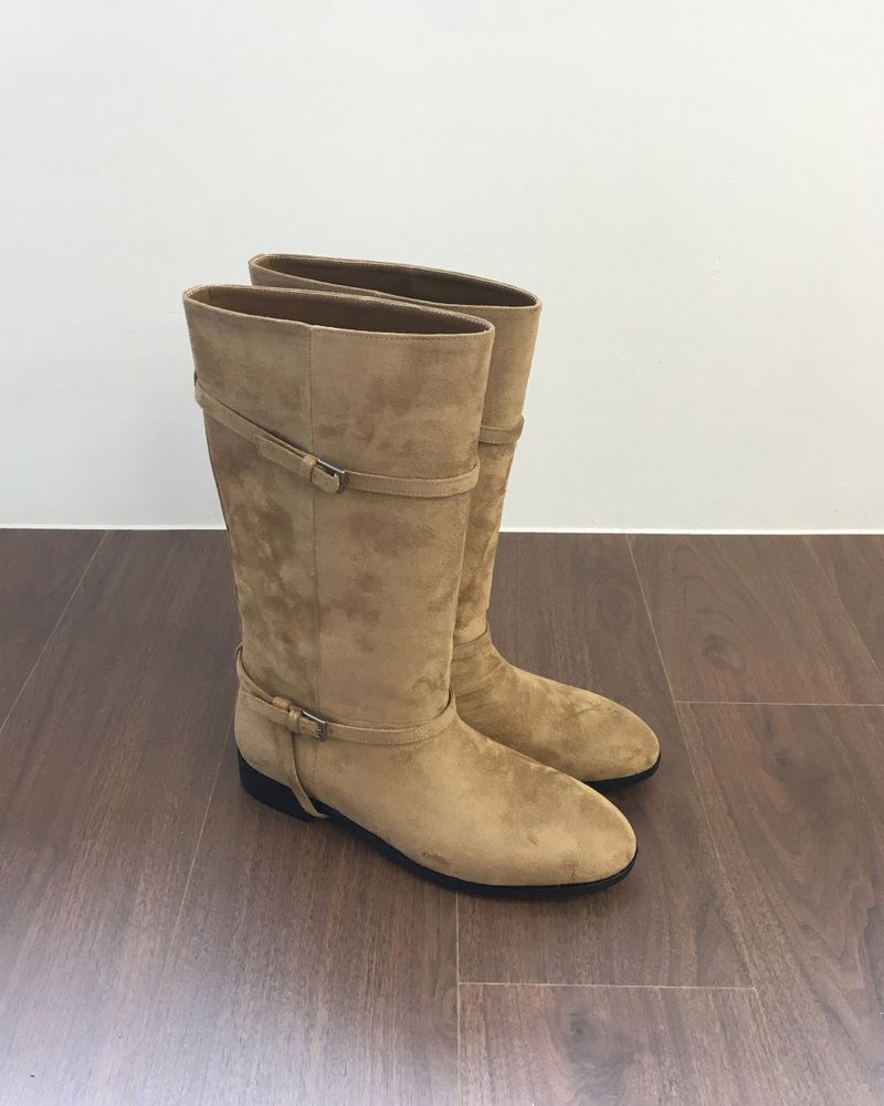 Double-lined long boots (2color)
