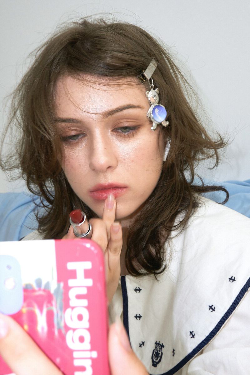 TEDDY ATE AIRPOD YESTERDAY HAIR PIN