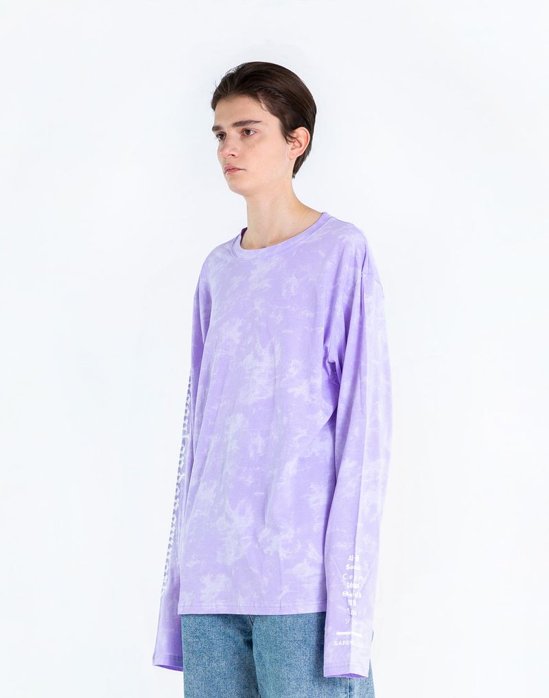 ATAR(アタル)の「tiedye long sleeve purple(Tops)」