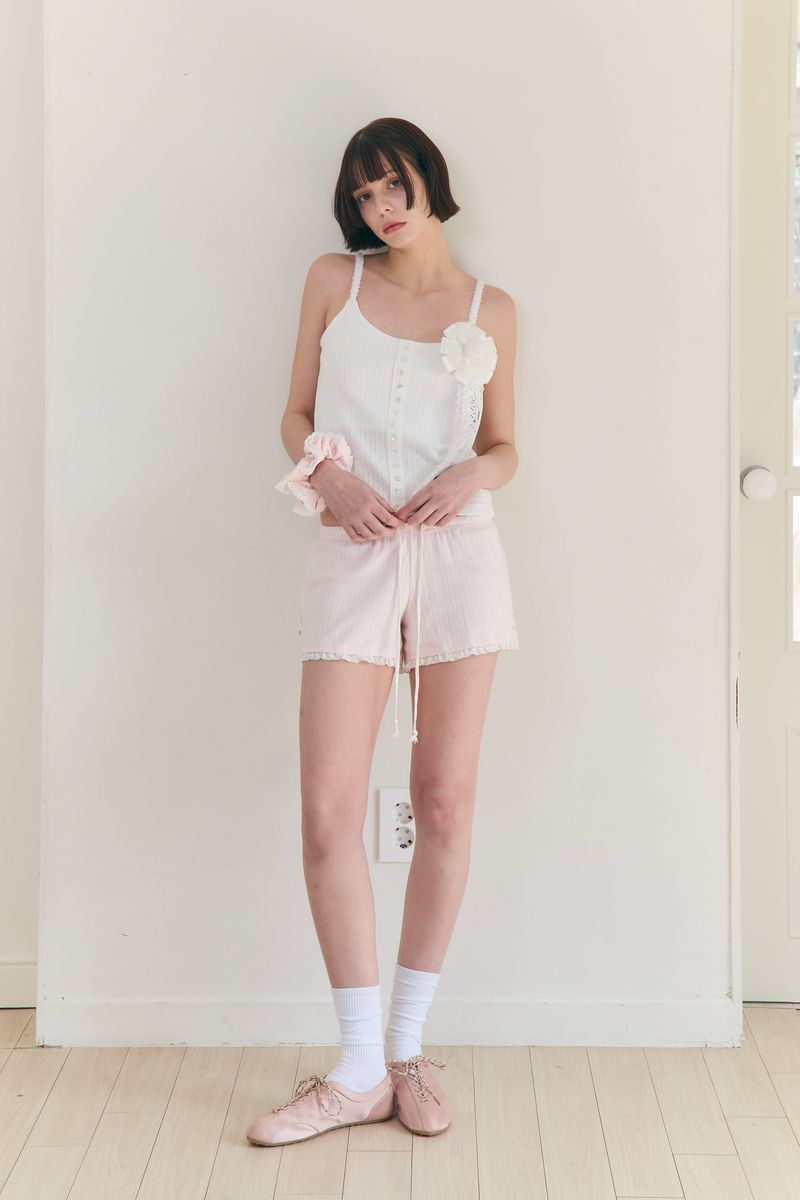 Sweet Dreams Lace Shorts (Pink)