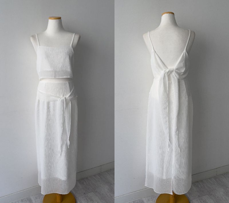 Rookie Chiffon Wrap Skirt