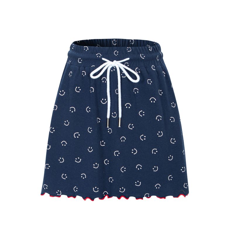 MINJIENA（ミンジエナ）の「smile mini skirt navy（Skirts）」