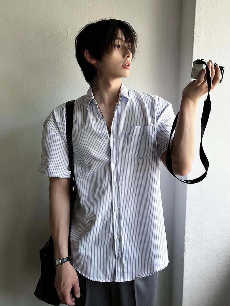 mimimal summer stripe shirts