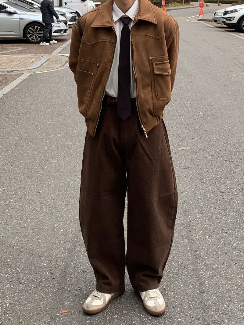 Orinette Western Suede Padded Jacket