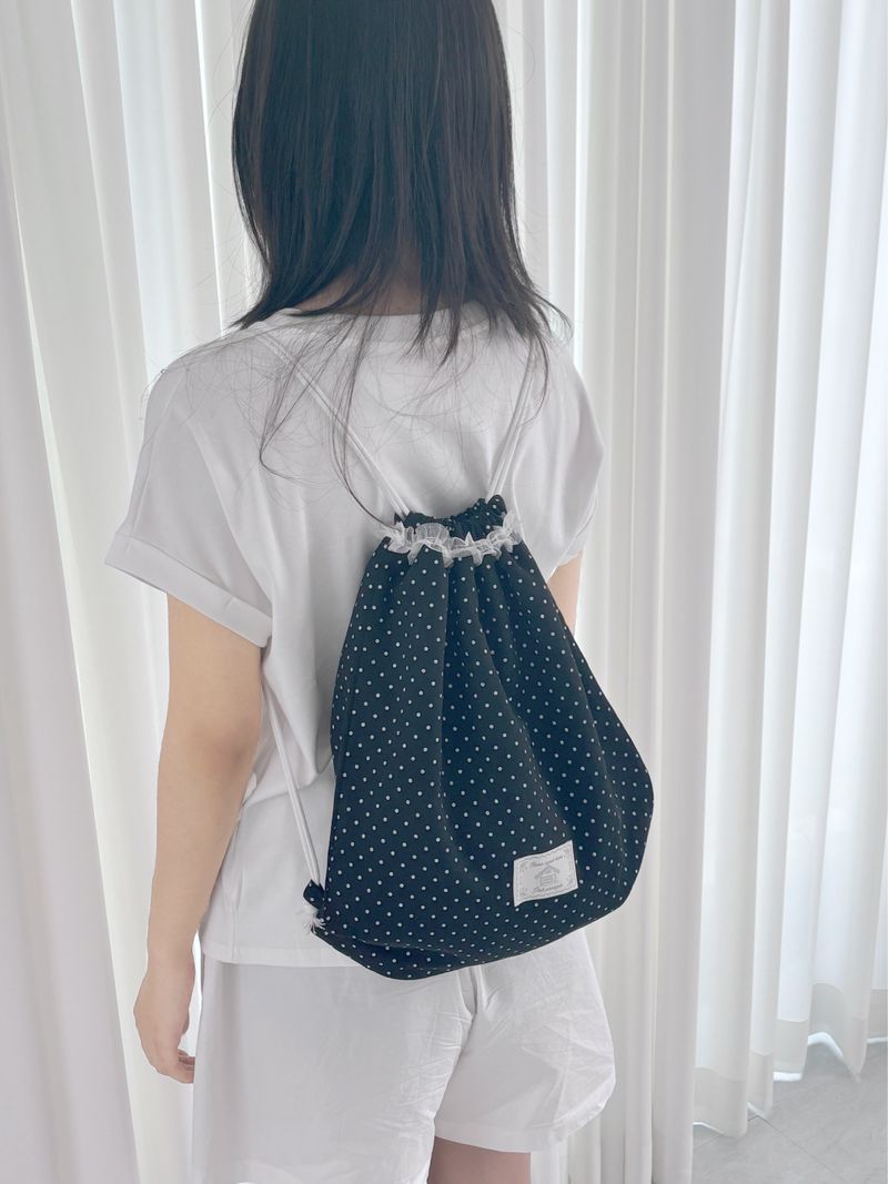 DOT MESH RING SLING BAG