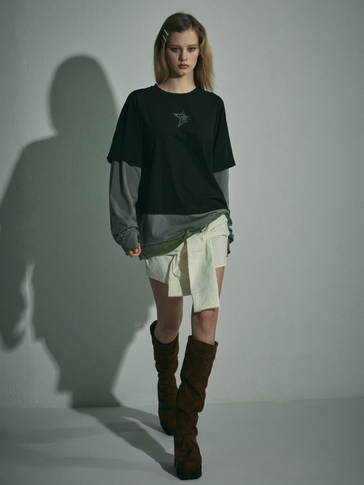 DAMAGE LAYERED T