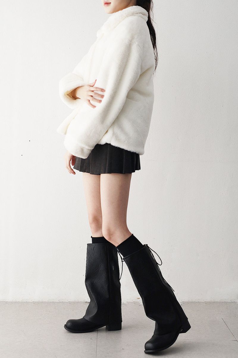 Shume kara fur Jacket