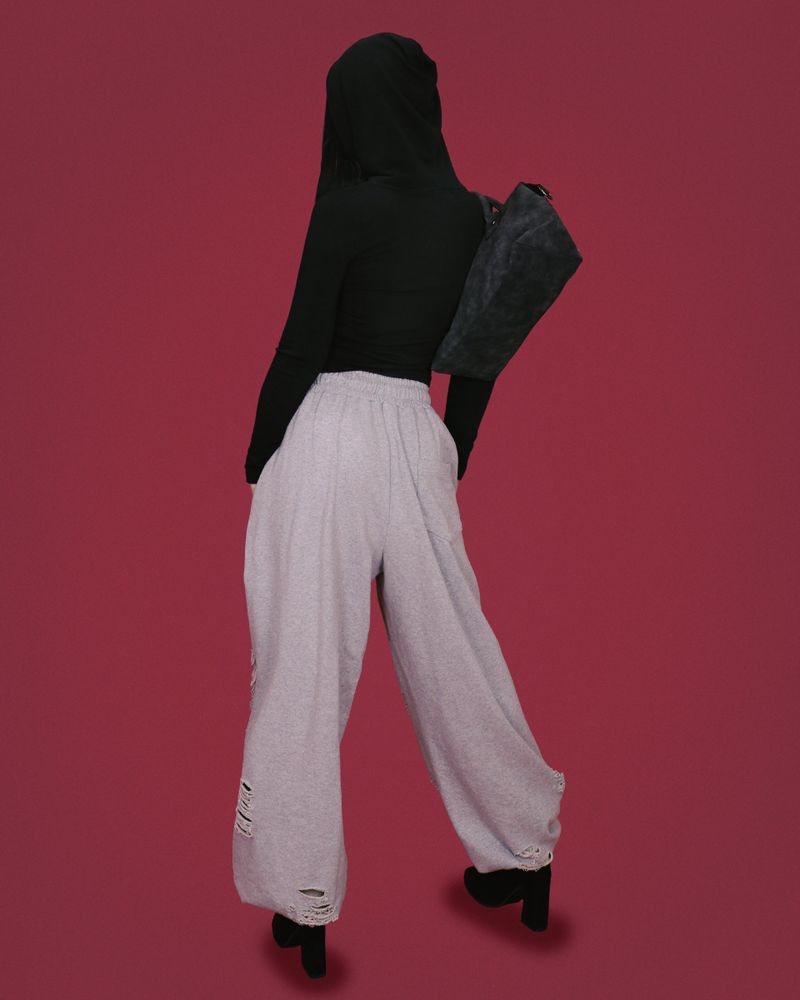 disco damage string pants (3color)