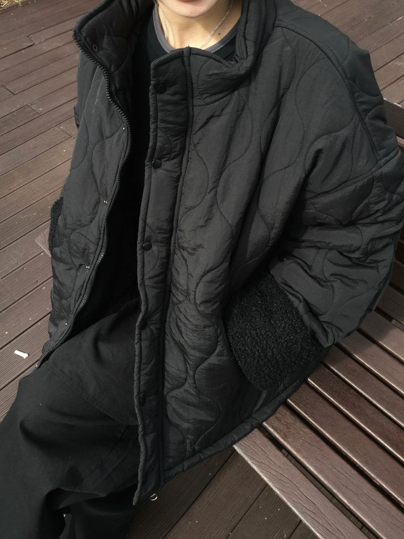 Teddy Warm Quilted Padded Jumper (5c)