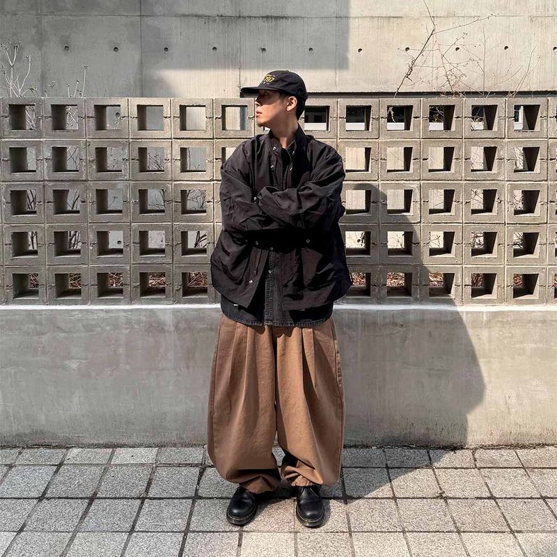 Oversized Lightweight Nylon Jacket
