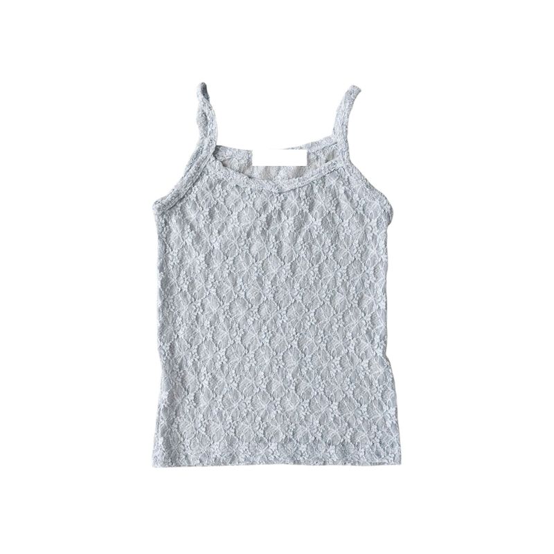 Lace sleeveless