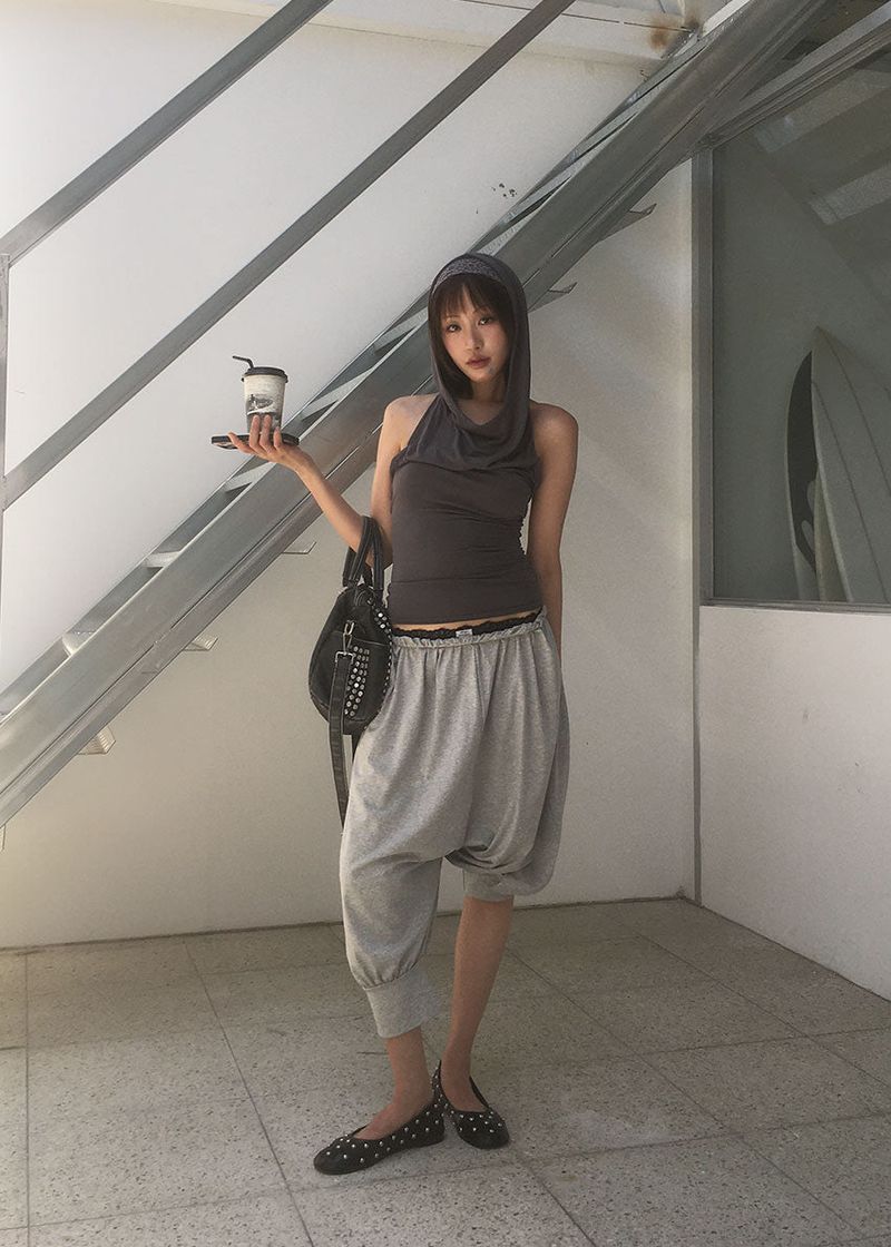 BALLOON HAREM PANTS (3color)