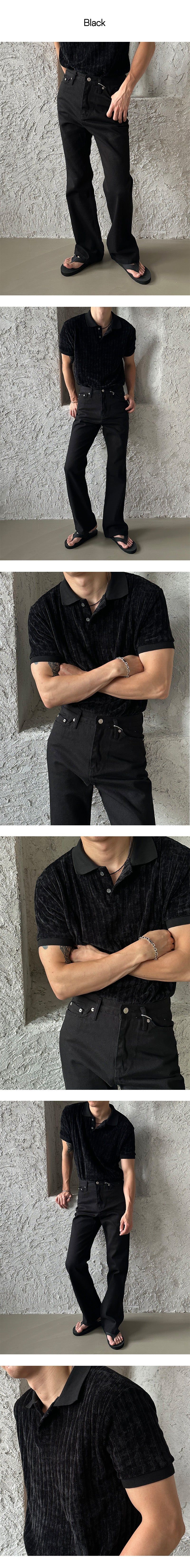 [UNISEX] Basic flare boots cut pants (2color)
