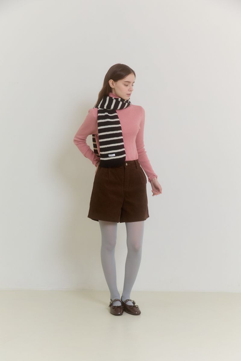 PINK PINEAPPLE(ピンクパイナップル)の「SNUGGY STRIPE MUFFLER(Fashion Accessories)」