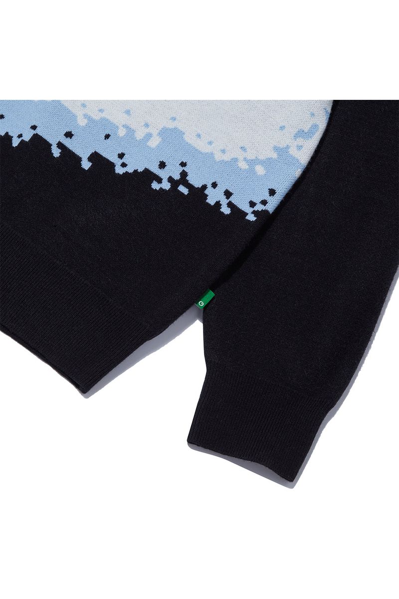 FLIP Jacquard Knit_Black