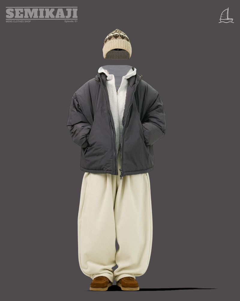 HY Padding Hood Jumper