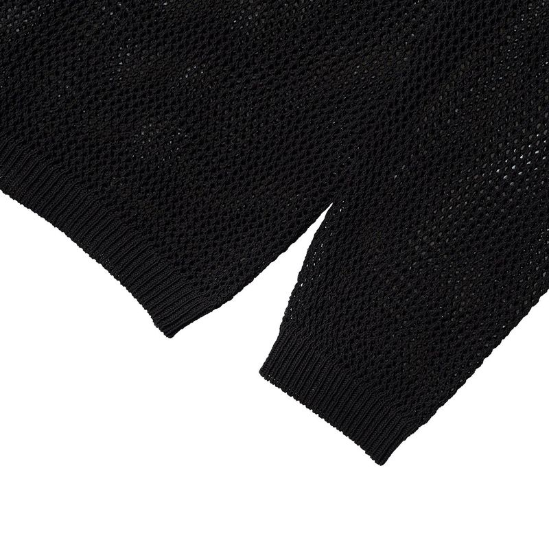 [24SS LSD COLLECTION] MUGUNG Crochet Knit Pullover_Black