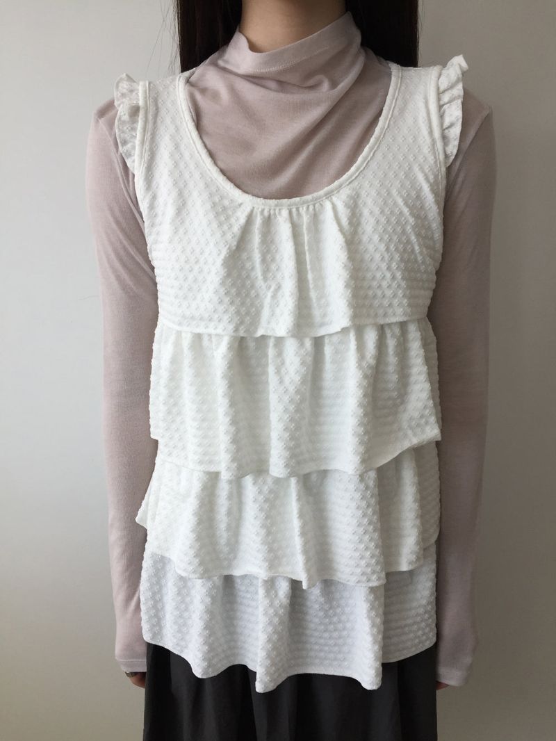 Corsica tiered sleeveless (2color)